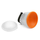 3pcs Lambency Flash Diffuser White Orange Cloud Covers Set for Speedlite K1B