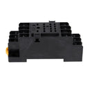 MY4NJ DC 24V Coil Power Relay DIN Rail Mounted 14 Pin 4PDT w Socket L7D7