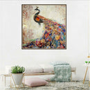 5D DIY Full Drill Diamond Painting Peacock Cross Stitch Embroidery Kit