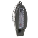 4 In 1 Outdoor Survival Whistle Compass Magnifying Thermometer & Keychain EME