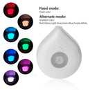 8 Color Changing Toilet LED Night Light Human Motion Activated Seat Sensor Lamp