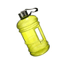 75oz Gym Water Container Fitness Dumbbell Training Lifting Sports Jug,Yellow