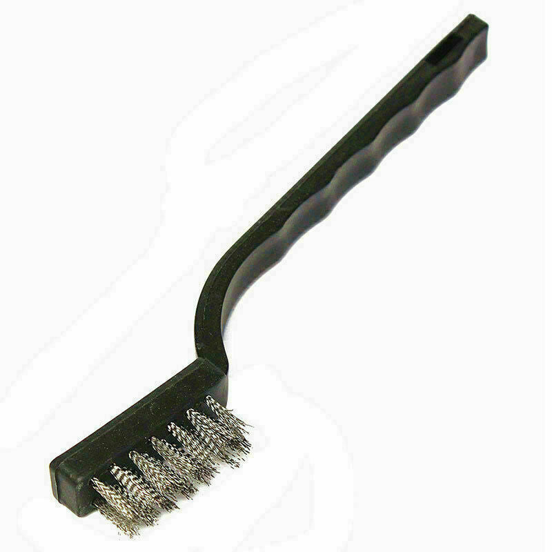 1Pc Steel Brush Small Cleaning Brushes Wire Rust Sparks Scrub 180mm H0O7 U J7C0