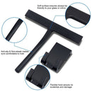Silicone Shower Squeegee with Hook Non Slip Grip Household Squeegee Window  B2N6