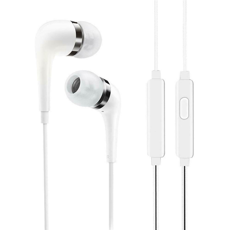 Hi-Fi Wired Earphones Earbuds Line Control 3.5mm In-Ear Headphones with Mic