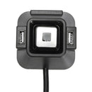 Desktop Computer Case Power Supply on/off Reset Button Switch & Cable Black
