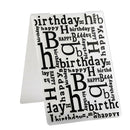Happy Birthday Word Plastic Embossing Folder For Scrapbook DIY Album Paper Card