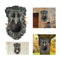 Tree Face Wild Bird Feeder Big MouthWhimsical Sculpture Outdoor Decor Statue