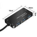 Ultra Mini Hub USB 3.0 A 4 connectors Q8P2