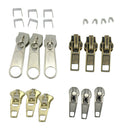 44pcs Universal Instant Fix Zipper Repair Kit Zip Sliders Stops Replacement