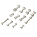 440pcs DIY Tool Stainless Steel Assortment Bolts Nuts Set Button Head