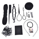 1 Set Hair Styling Accessories Tools Kit Hair Makeup Tool Kits Hair Braid Too FT