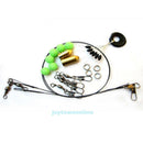 100pcs Fishing Lures Crankbaits Hooks Minnow Bass Baits Tackle Set Kits + Box
