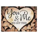 4 Pack You and Me DIY 5D Diamond Painting Kits Full Drill Cross Stitch Decor
