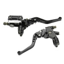 Motorcycle 7/8Inch 22Mm Cnc Brake Clutch Master Cylinder Hydraulic Rod Set