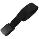 5X(Wild Men's Canvas Belt Metal Free Plastic Automatic Buckle R1B8)