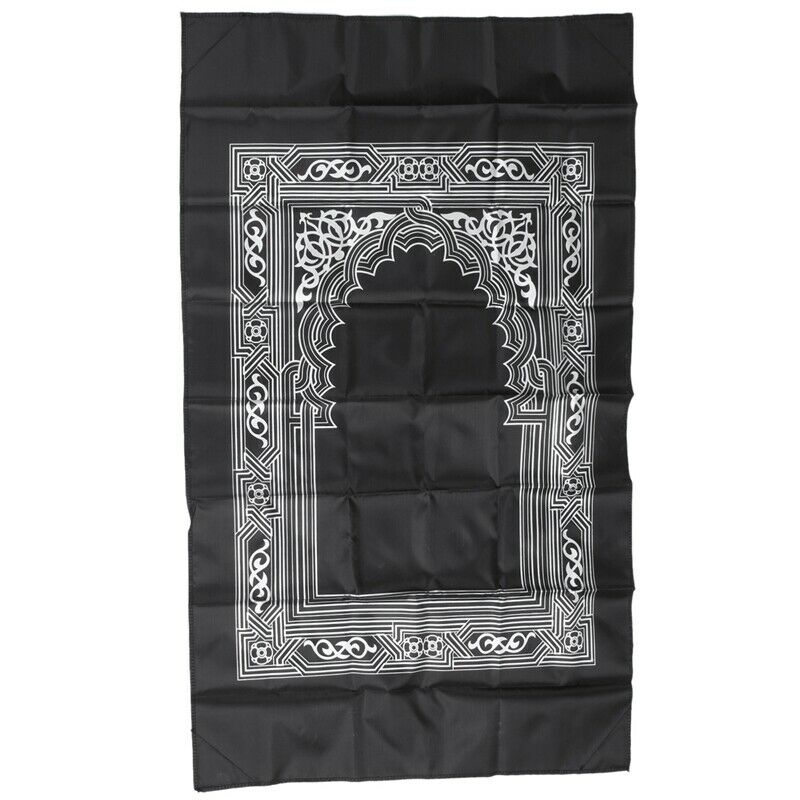 5X(Ramadan Islamic And Muslim Travel Prayer Mats,Compass Pocket Size Tote  R7L5)