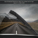 Rear Windshield Windscreen Wiper Arm & Blade Set For Opel Astra Iii 3 H 200 C1Z9
