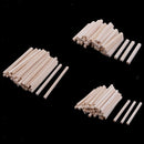 150x Wooden Craft Sticks Balsa Wood Stick for Kids DIY Craft Making 5/8/11cm