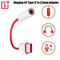 Earphone Headphone Adapter Type C to 3.5mm Cable Audio Aux For OnePlus 6T 7 Pro