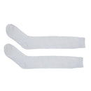 WHITE Girls Thigh-High/Knee High Socks Sockings blendedÂ materialsÂ andÂ spand
