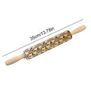 Baking Rolling Wooden Gift Tool Biscuit Christmas Pastry Kitchen Stick Pin