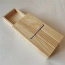 Heavy Duty Wooden Edger Candle Soap Beveler Planer Candle Cutter for Cake
