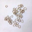 50 Pieces Unfinished Wood Hollow Heart Shape Wooden Plaque Embellishments