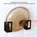 2pcs Restaurant Wall Mounted Multipurpose Iron Art Cutting Board Pot Lid Holder