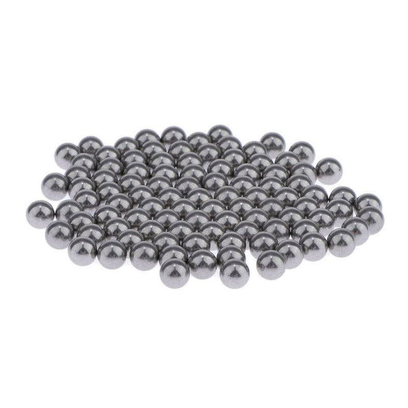 Pack Of 100 5mm Smooth Stainless Steel