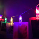 LED Photo Fairy Lights 20 Clips Brackets Photo Clip String Light Mood Lig%!