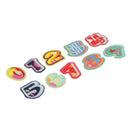 10pcs /Set 0-9 Number Embroidery Patches Applique for Sewing Crafts