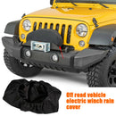 Indoor Outdoor Trailer Dustproof Waterproof Winch Cover Oxford Cloth Heavy Duty