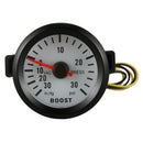 2" 52mm Car Dial Auto Meter 30 PSI Pressure Vacuum Turbo Boost Pointer Gaug