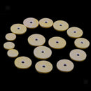 16pcs Flute Pads for Musical Wind Instrument Parts Replacement
