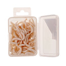 120Pcs/Box White Fishing Maggots Soft Worms Lures Strong Fishy Fishing Baits