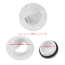 4x Boat Nylon Scupper Stopper Bungs with Gasket Seal Drain Holes Accessories
