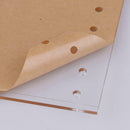 2pcs Leather Craft Acrylic Pouch Bag Coin Purse Pattern Templates Stencils
