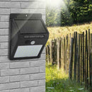 30 LED Solar Powered Wall Light Outdoor PIR Motion Sensor Garden Security Lamp