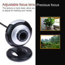 USB HD Webcam Camera Web Cam For Desktop Skype Laptop MSN PC P9V0