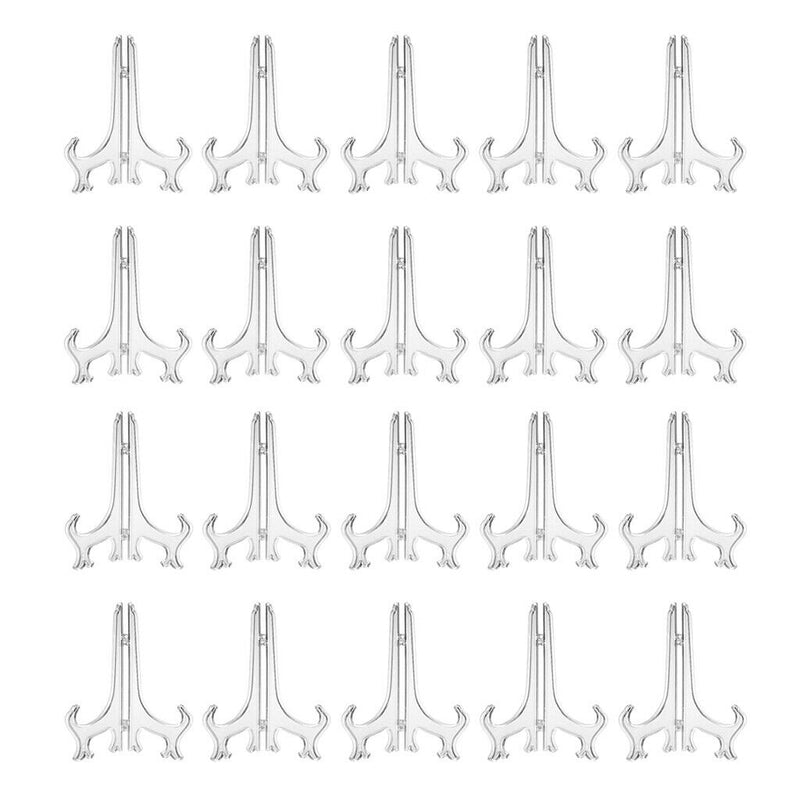 60x Easels Stand Holders Vertical Display Photo Sign Pedestal Ornaments 3"