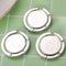 1Pc Portable Folding Hook Alloy Purse Bag Holder Circle Shape Bag Accessorie Ew