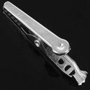 45pcs Mini Electrical Crocodile/Alligator Test Clip Clamp Jaw 10x42mm Silve O8K9