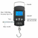 50Kg x 0.01Kg Electronic Digital Handing Mini Pocket Scale 10G Portable Lug