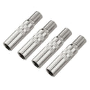 4PCS Metal Tyre Tire Wheel Valve Extension Extender Caps Stem For Car Truck Van