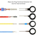 2X(Terminal Disassembly Tool Auto Car Wire Connector End Pin Drawer Automat