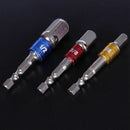 (3Pcs)PE-14000 Power Hand Tools Sockets Adapter sets, Hex Square Nuts Drive