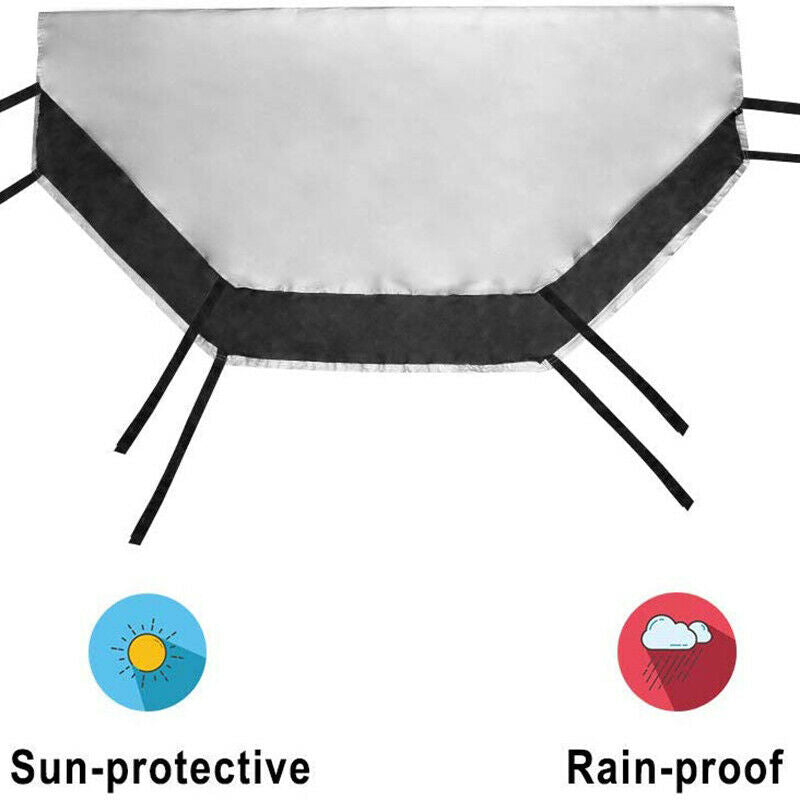 Dog Crate Cover for Outdoor and Indoor- Double Side Waterproof Windproof Sh A1O8