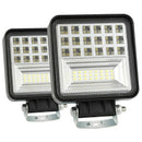 400W 6000K Led Work Light Bar Flood Spot Beam Offroad 4Wd Suv Driving Fog L W9V4