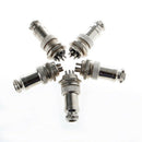 5Pcs Aviation Plug 5-Pin 16mm GX16-5 Male And Female Panel Metal Connector hot